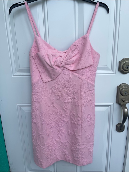 Lilly Pulitzer Dresses & Skirts - Lilly Pulitzer Willalynn Stretch Bow Mini Cocktail Dress Size 6 NWOT
